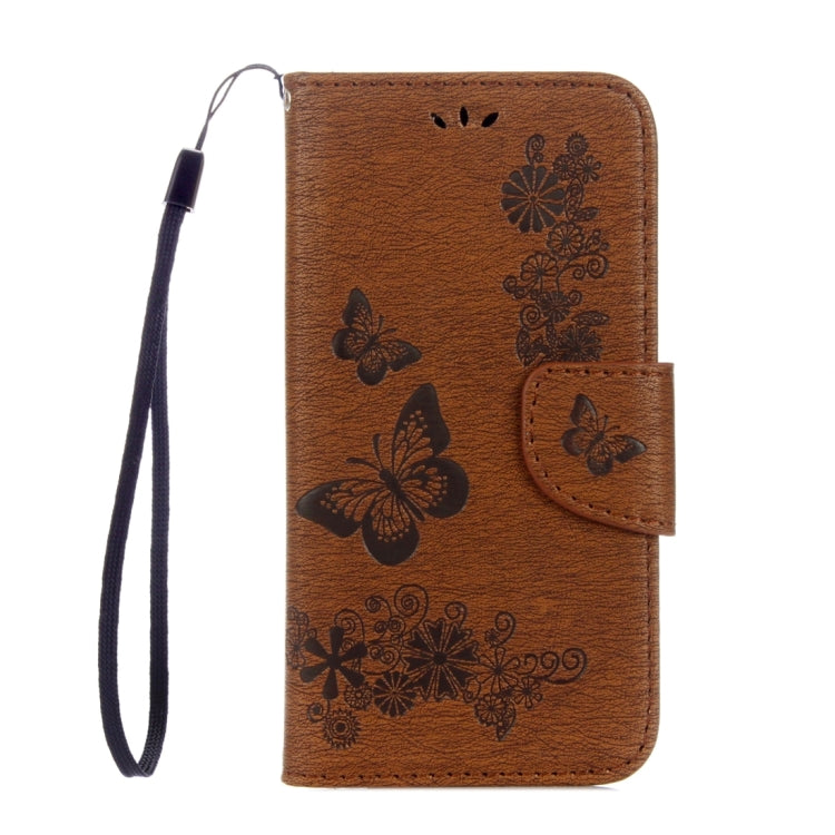 For Galaxy S8 Butterflies Embossing Horizontal Flip Leather Case with Holder & Card Slots & Wallet & Lanyard