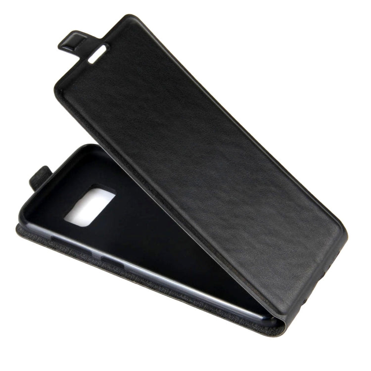 For Galaxy S8 Vertical Flip Leather Case with Card Slot & Photo Frame