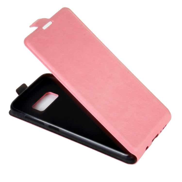 For Galaxy S8 Vertical Flip Leather Case with Card Slot & Photo Frame