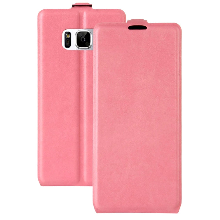 For Galaxy S8 Vertical Flip Leather Case with Card Slot & Photo Frame