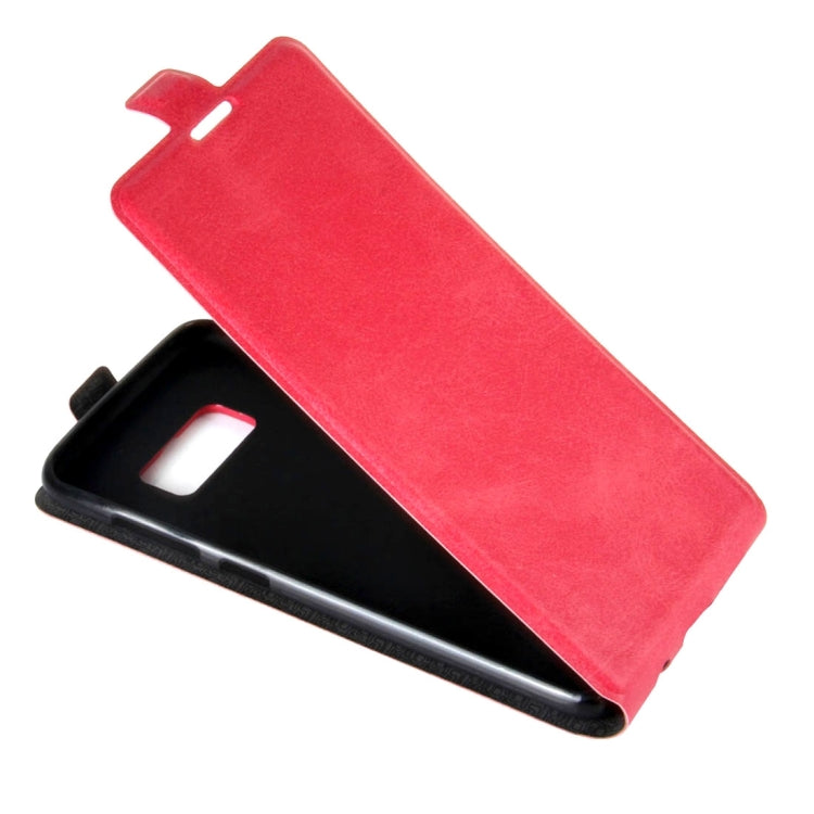 For Galaxy S8 Vertical Flip Leather Case with Card Slot & Photo Frame