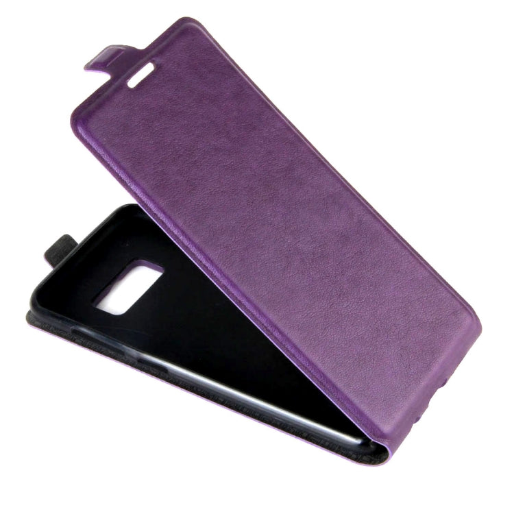 For Galaxy S8 Vertical Flip Leather Case with Card Slot & Photo Frame