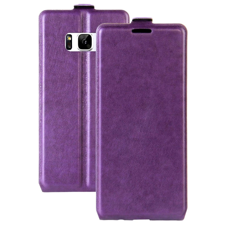 For Galaxy S8 Vertical Flip Leather Case with Card Slot & Photo Frame