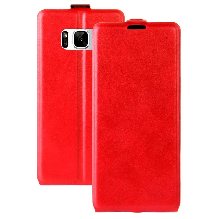 For Galaxy S8 Vertical Flip Leather Case with Card Slot & Photo Frame