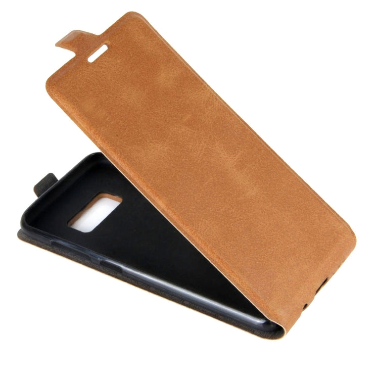 For Galaxy S8 Vertical Flip Leather Case with Card Slot & Photo Frame