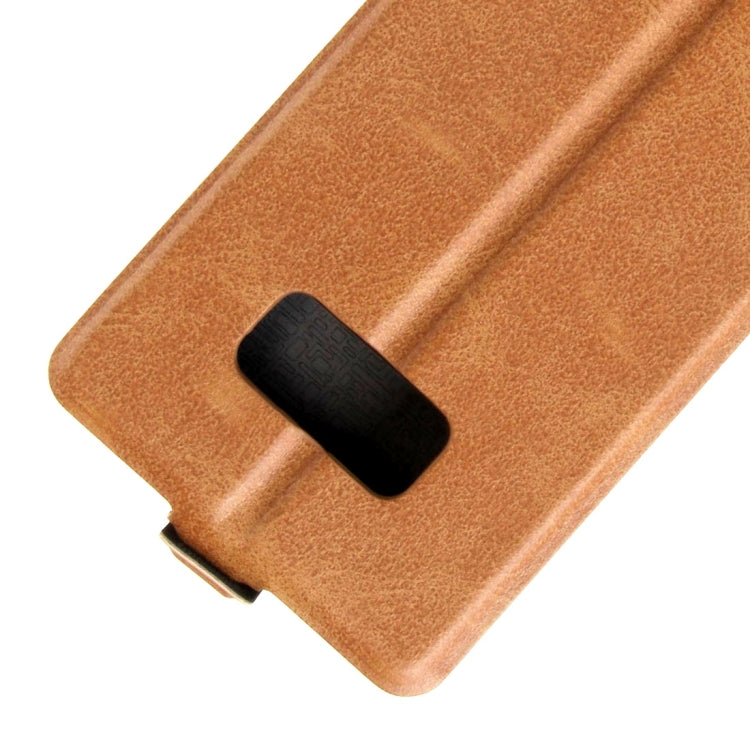 For Galaxy S8 Vertical Flip Leather Case with Card Slot & Photo Frame