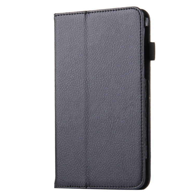 For Galaxy Tab A 7.0 / T280 Litchi Texture Magnetic Horizontal Flip Leather Case with Holder