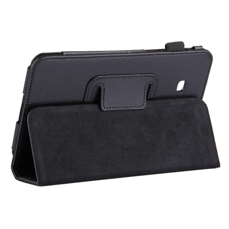 For Galaxy Tab A 7.0 / T280 Litchi Texture Magnetic Horizontal Flip Leather Case with Holder