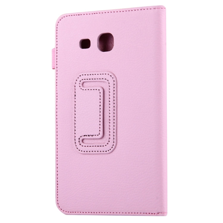 For Galaxy Tab A 7.0 / T280 Litchi Texture Magnetic Horizontal Flip Leather Case with Holder
