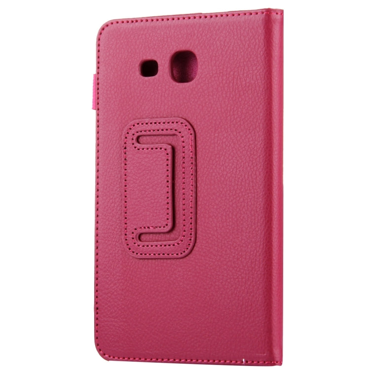 For Galaxy Tab A 7.0 / T280 Litchi Texture Magnetic Horizontal Flip Leather Case with Holder