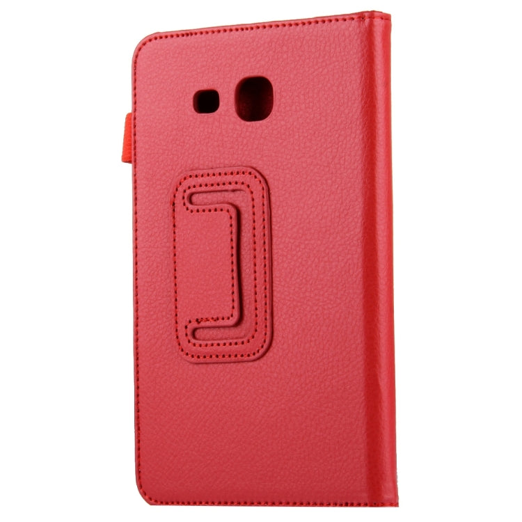 For Galaxy Tab A 7.0 / T280 Litchi Texture Magnetic Horizontal Flip Leather Case with Holder