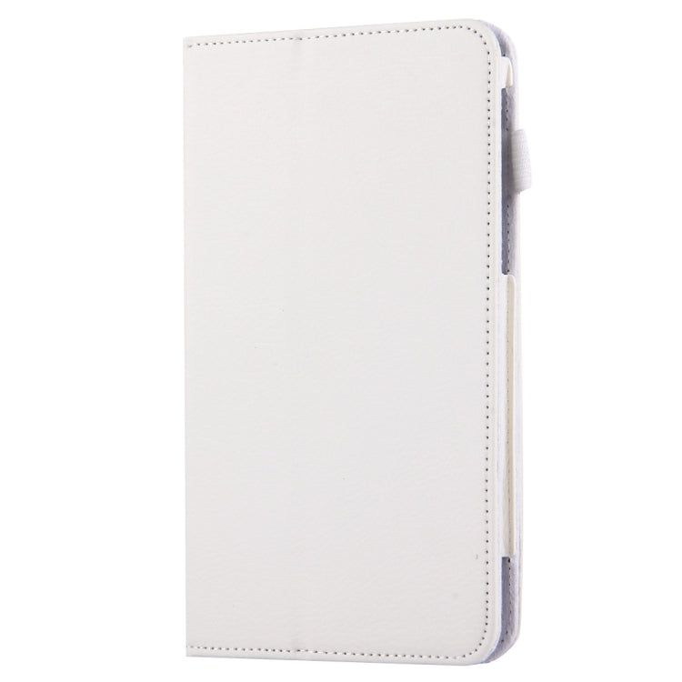 For Galaxy Tab A 7.0 / T280 Litchi Texture Magnetic Horizontal Flip Leather Case with Holder