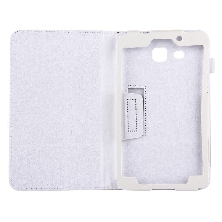 For Galaxy Tab A 7.0 / T280 Litchi Texture Magnetic Horizontal Flip Leather Case with Holder