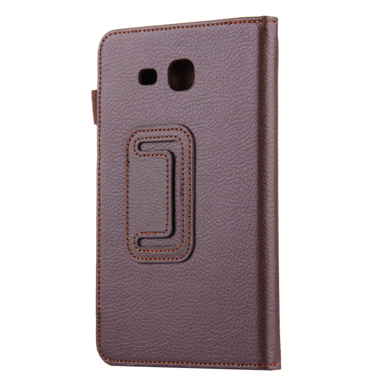 For Galaxy Tab A 7.0 / T280 Litchi Texture Magnetic Horizontal Flip Leather Case with Holder