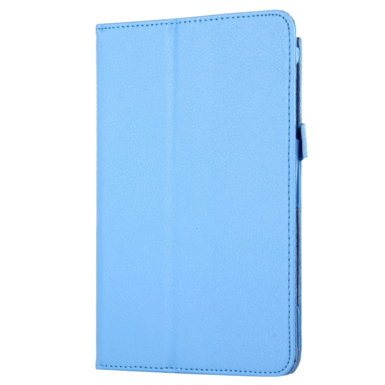 For Galaxy Tab A 8.0 / T350 Litchi Texture Magnetic Horizontal Flip Leather Case with Holder
