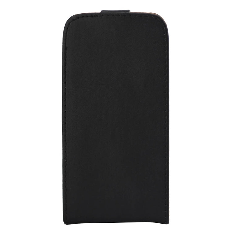 For Galaxy J3 (2016) / J320 / J3109 Vertical Flip Leather Case Waist Bag with Magnetic Buckle(Black)