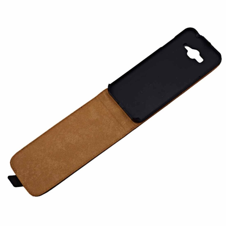 For Galaxy J3 (2016) / J320 / J3109 Vertical Flip Leather Case Waist Bag with Magnetic Buckle(Black)