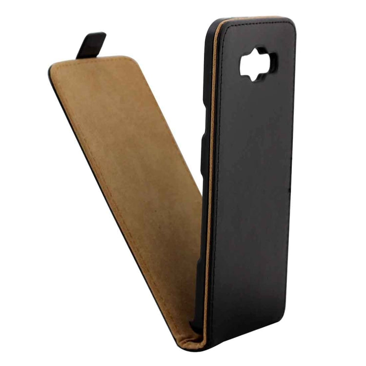 For Galaxy J5 (2016) / J510 Vertical Flip Leather Case Waist Bag with Magnetic Buckle(Black)