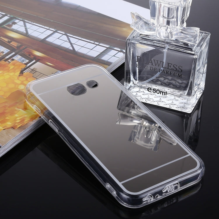 For Galaxy A7 (2017) Acrylic + TPU Electroplating Mirror Protective Back Cover Case