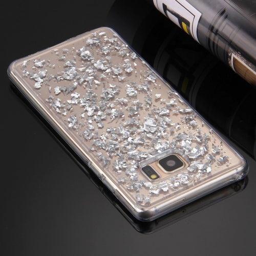 For Galaxy Note 7 / N930 Scattered Platinum Pattern TPU Protective Case