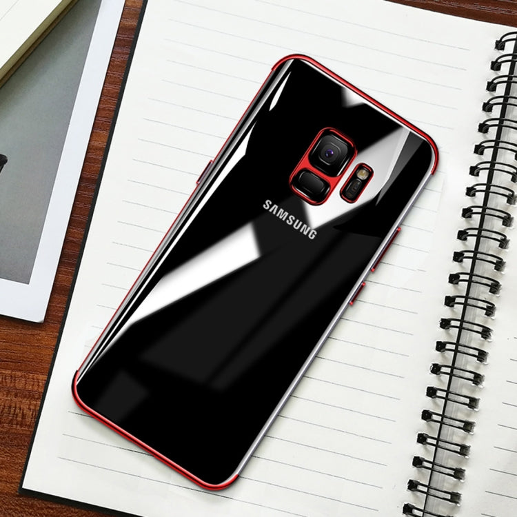 CAFELE for Galaxy S9 Ultra-thin Electroplating Soft TPU Full Coverage Protective Back Cover Case