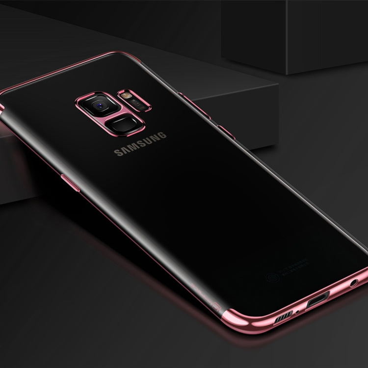 CAFELE for Galaxy S9 Ultra-thin Electroplating Soft TPU Full Coverage Protective Back Cover Case