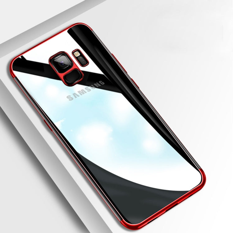 CAFELE for Galaxy S9 Ultra-thin Electroplating Soft TPU Full Coverage Protective Back Cover Case