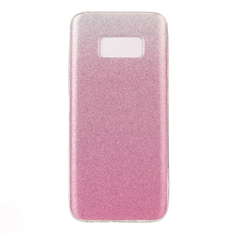 For Galaxy S8 Glitter Powder Protective Back Cover Soft Case