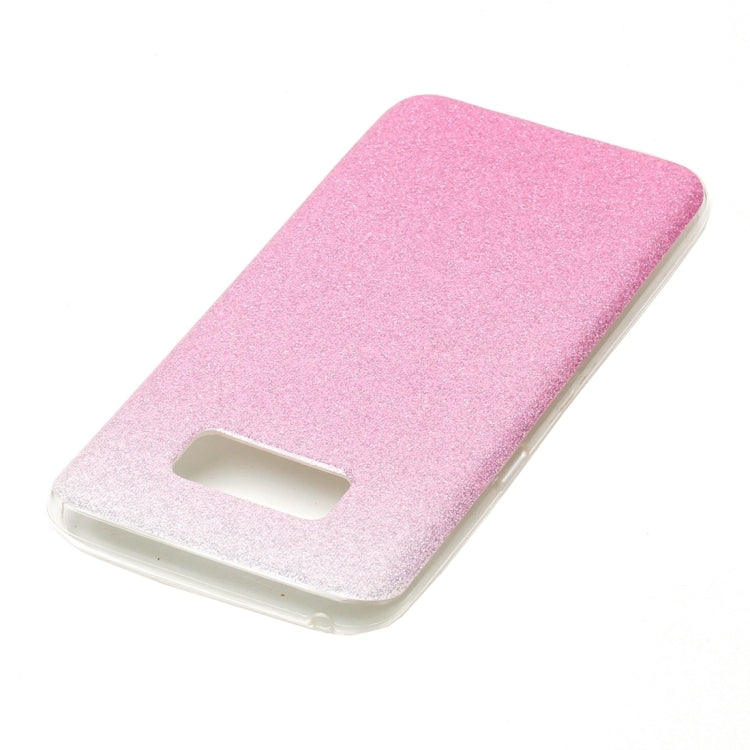 For Galaxy S8 Glitter Powder Protective Back Cover Soft Case