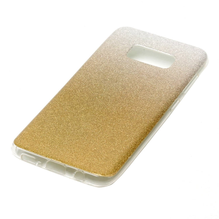 For Galaxy S8 Glitter Powder Protective Back Cover Soft Case