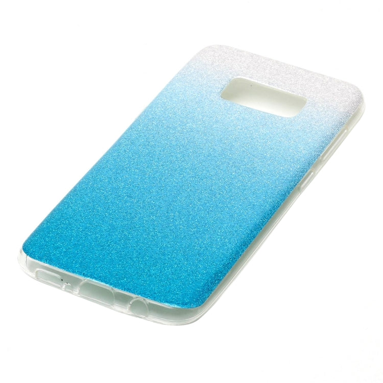For Galaxy S8 Glitter Powder Protective Back Cover Soft Case