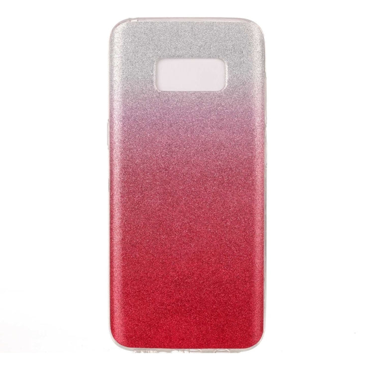 For Galaxy S8 Glitter Powder Protective Back Cover Soft Case