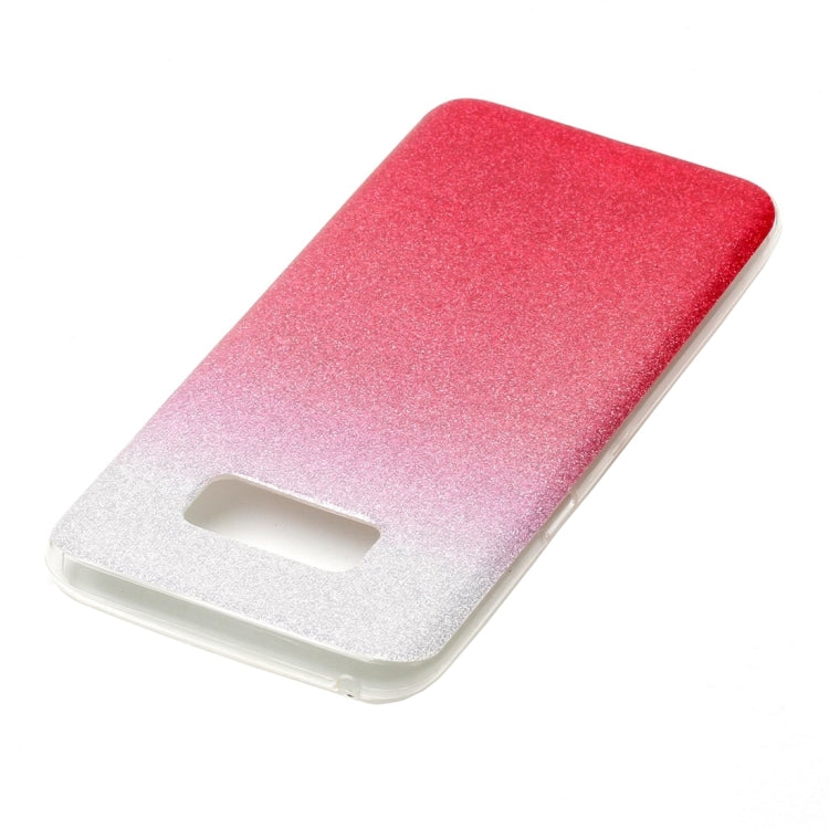 For Galaxy S8 Glitter Powder Protective Back Cover Soft Case
