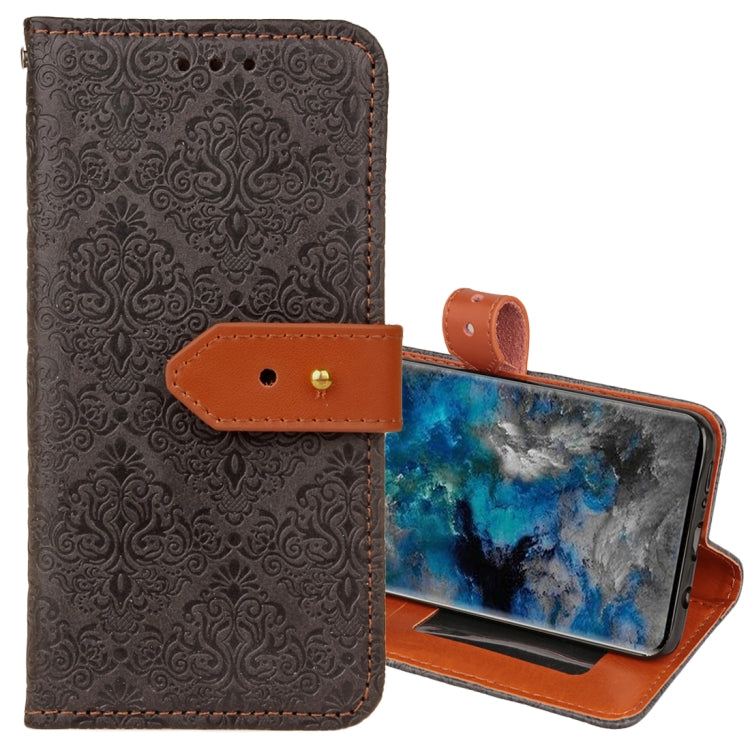 For Galaxy S9 European Style Embossed Horizontal Flip Leather Case with Holder & Card Slots & Wallet & Photo Frame & Lanyard