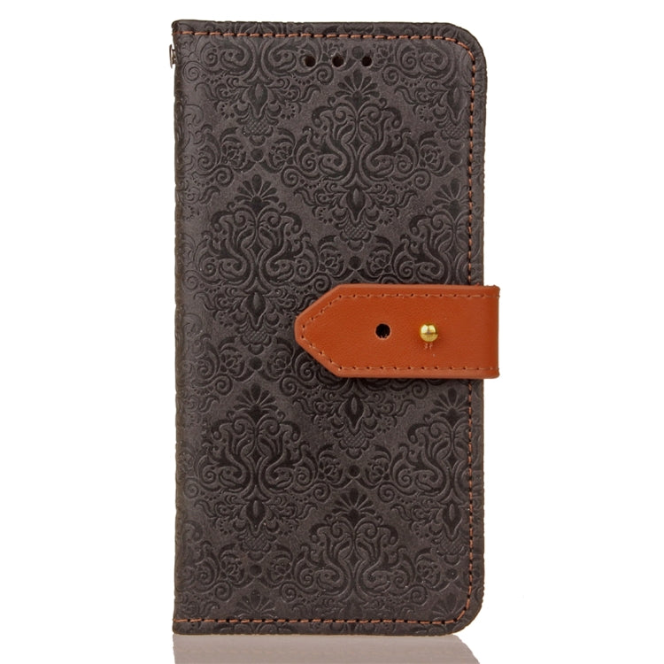 For Galaxy S9 European Style Embossed Horizontal Flip Leather Case with Holder & Card Slots & Wallet & Photo Frame & Lanyard