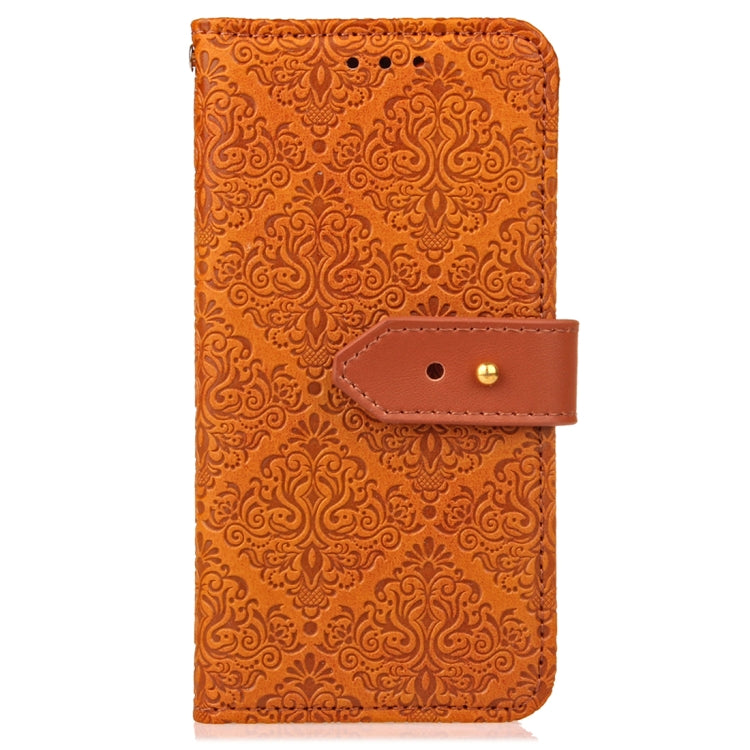 For Galaxy S9 European Style Embossed Horizontal Flip Leather Case with Holder & Card Slots & Wallet & Photo Frame & Lanyard