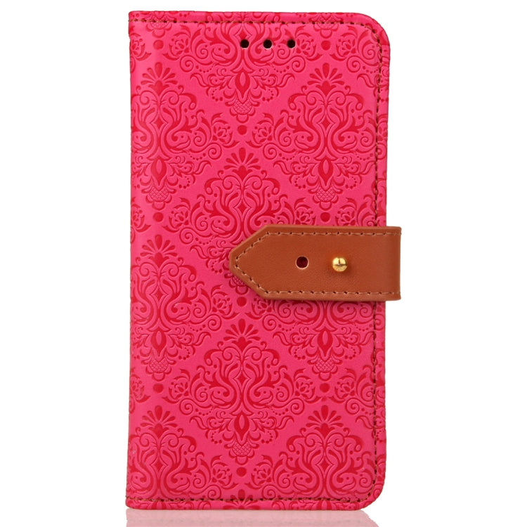 For Galaxy S9 European Style Embossed Horizontal Flip Leather Case with Holder & Card Slots & Wallet & Photo Frame & Lanyard