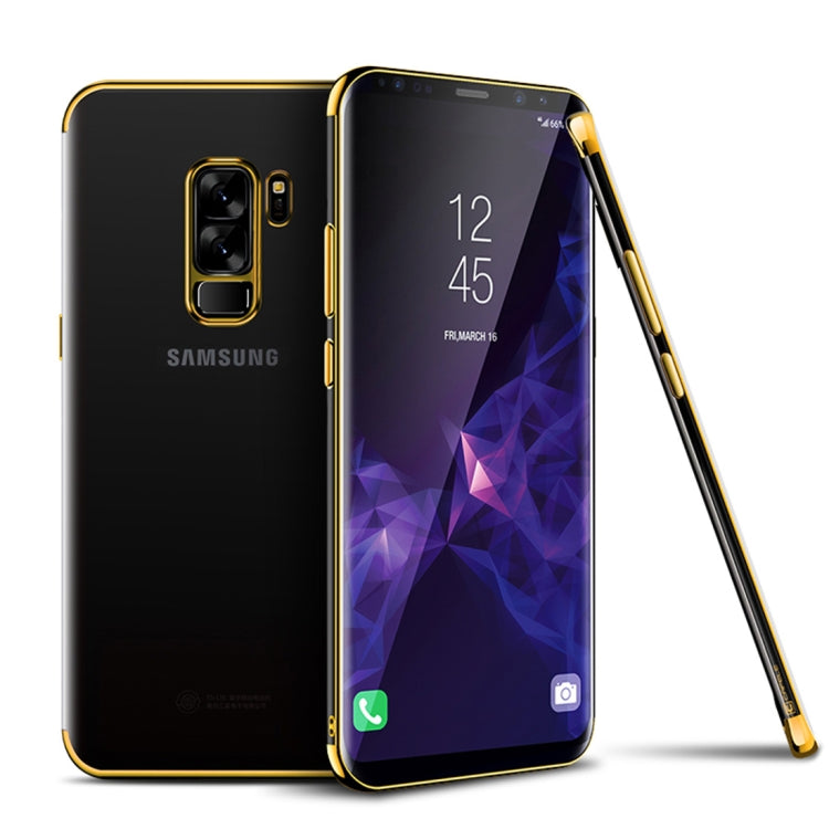 CAFELE for Galaxy S9+ Ultra-thin Electroplating Soft TPU Full Coverage Protective Back Cover Case