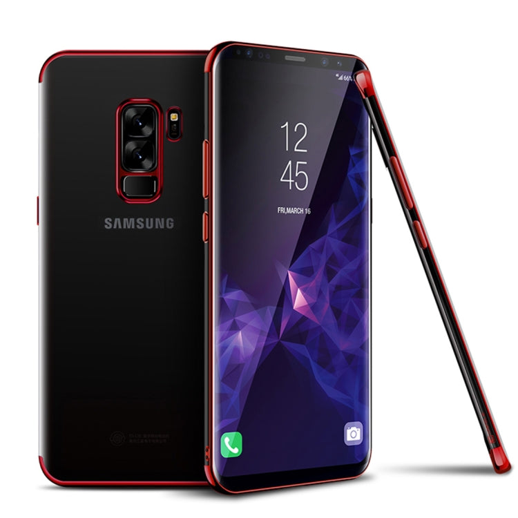 CAFELE for Galaxy S9+ Ultra-thin Electroplating Soft TPU Full Coverage Protective Back Cover Case