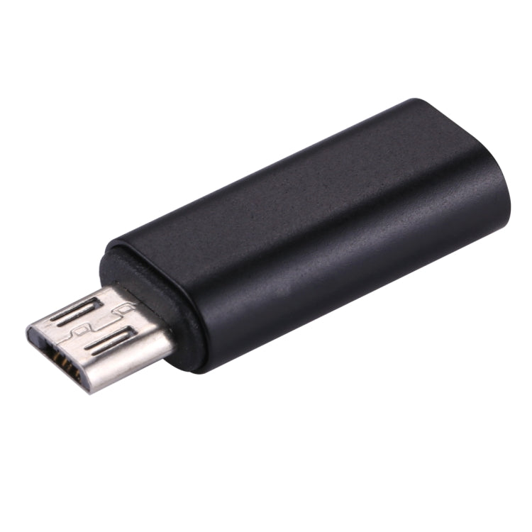 8 Pin Female to Micro USB Male Metal Shell Adapter, For Samsung / Huawei / Xiaomi / Meizu / LG / HTC and Other Smartphones