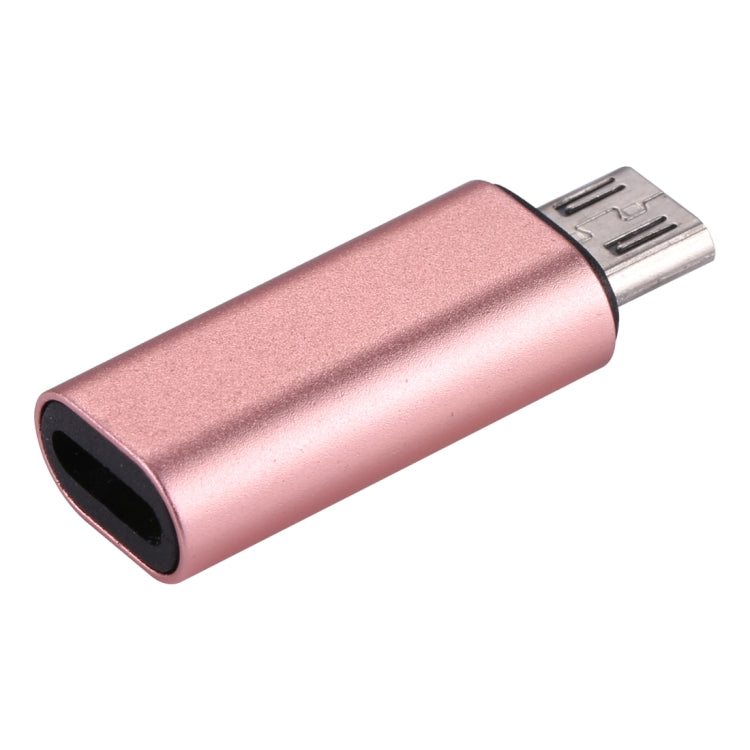 8 Pin Female to Micro USB Male Metal Shell Adapter, For Samsung / Huawei / Xiaomi / Meizu / LG / HTC and Other Smartphones