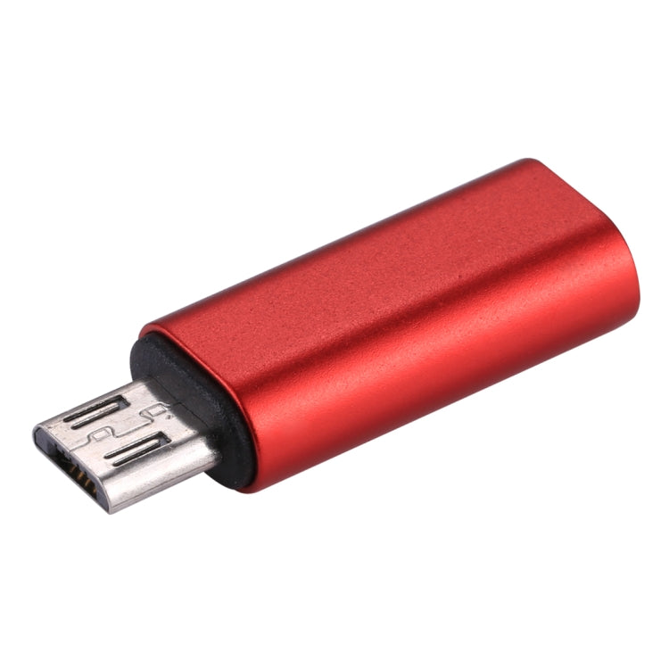 8 Pin Female to Micro USB Male Metal Shell Adapter, For Samsung / Huawei / Xiaomi / Meizu / LG / HTC and Other Smartphones