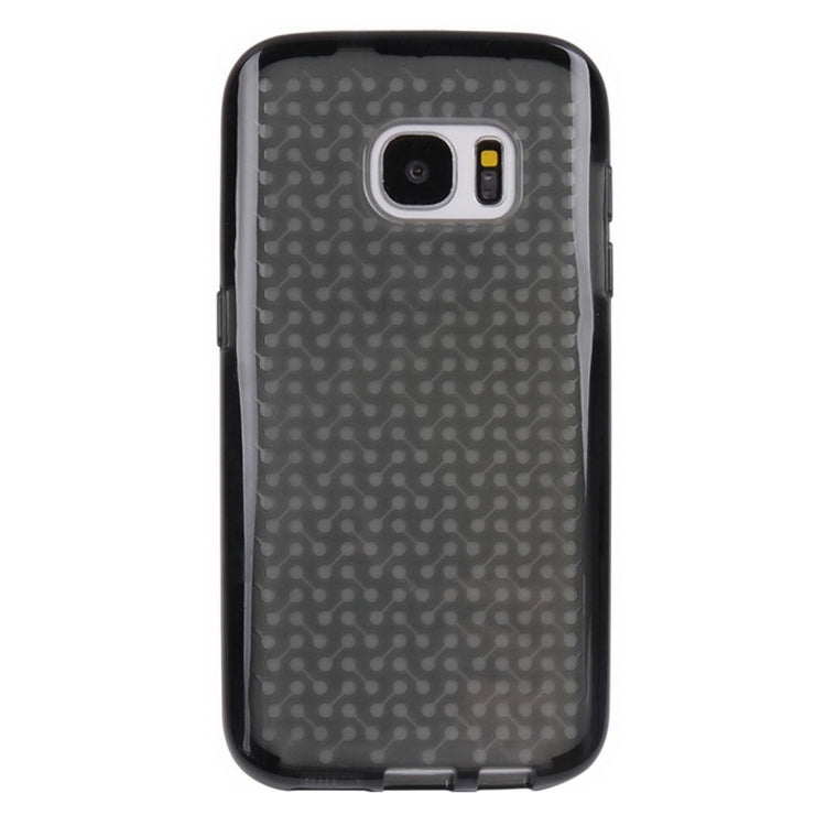 For Galaxy S7 / G930 Concise Style Dumbbell Texture TPU Protective Case