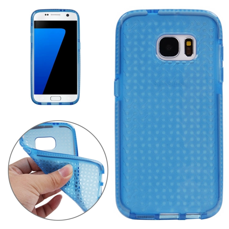 For Galaxy S7 / G930 Concise Style Dumbbell Texture TPU Protective Case