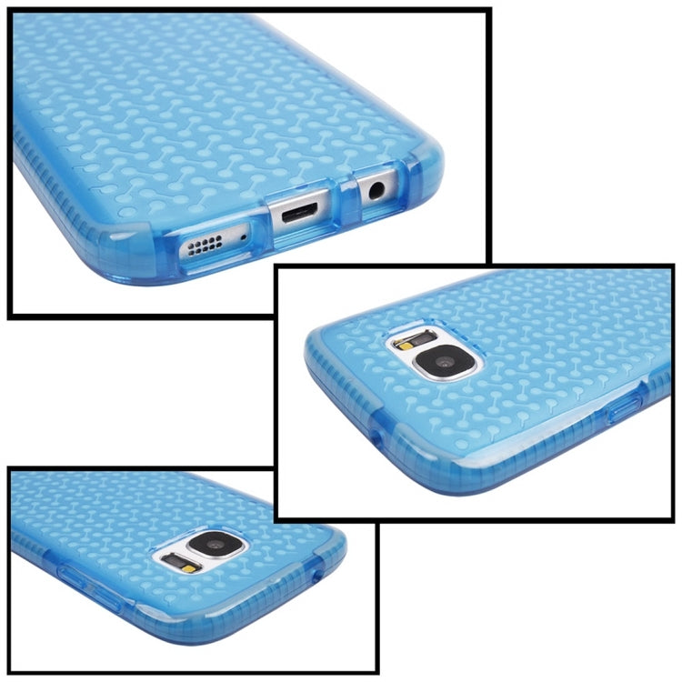 For Galaxy S7 / G930 Concise Style Dumbbell Texture TPU Protective Case