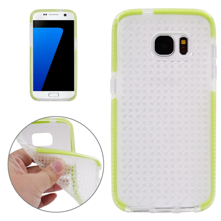 For Galaxy S7 / G930 Concise Style Dumbbell Texture TPU Protective Case