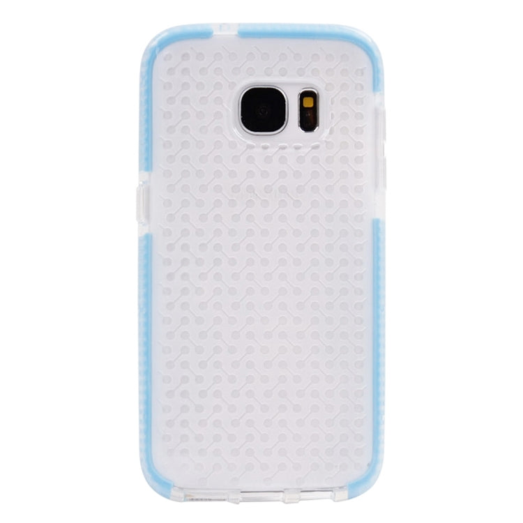 For Galaxy S7 / G930 Concise Style Dumbbell Texture TPU Protective Case