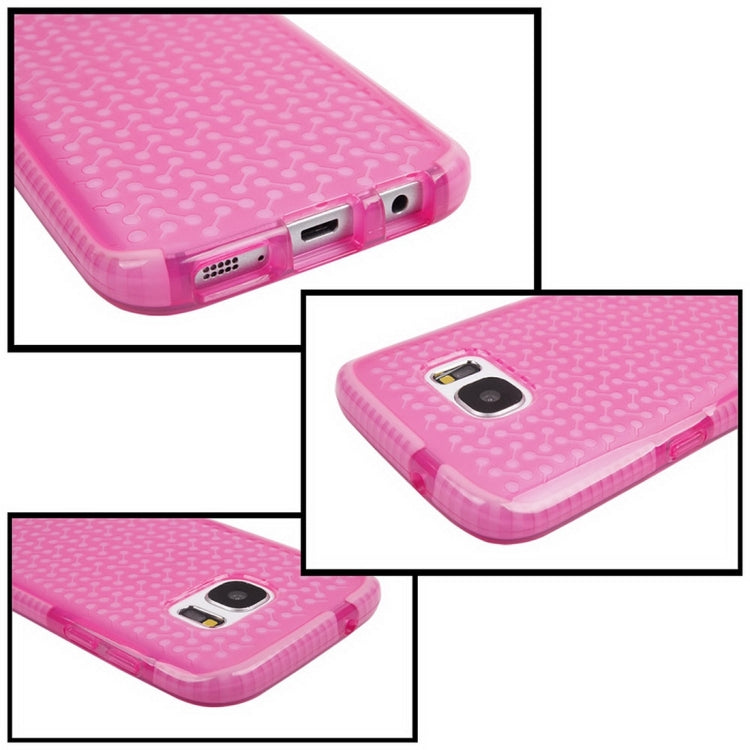 For Galaxy S7 / G930 Concise Style Dumbbell Texture TPU Protective Case