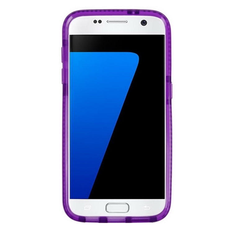 For Galaxy S7 / G930 Concise Style Dumbbell Texture TPU Protective Case