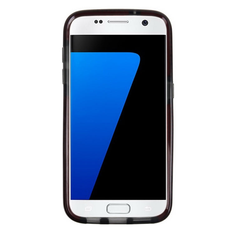 For Galaxy S7 / G930 Concise Style Dumbbell Texture TPU Protective Case
